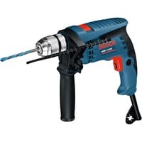 Bosch GSB 13 RE 2800 Giri/min Senza chiave 1,8 kg, Trapano a percussione blu/Nero, Senza chiave, 2800 Giri/min, 2,5 cm, 1 cm, 1,3 cm, 44800 bpm