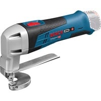 Bosch GSC 10.8 V-LI 3600 spm (fogli per minuto), Lattina blu/Nero, Deep discharge, Surriscaldamento, Sovraccarico, Nero, Blu, 3600 spm (fogli per minuto), 3,5 m/s², Batteria, Ioni di Litio