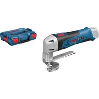 Bosch GSC 12V-13 PROFESSIONAL Cesoia elettrica 3600 spm (fogli per minuto), Lattina blu/Nero, Cesoia elettrica, 3600 spm (fogli per minuto), 1,3 mm, 2 mm, 80 dB, 69 dB