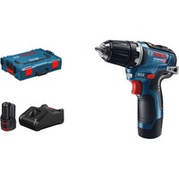 Bosch GSR 12V-35 Professional 1750 Giri/min 750 g Nero, Blu, Trapano avvitatore blu/Nero, Trapano con impugnatura a pistola, Nero, Blu, 1 cm, 1750 Giri/min, 3,2 cm, 1 cm