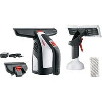 Bosch GlassVAC pulitore di finestra elettrico 0,1 L Nero, Rosso, Argento, Lavavetri bianco, Nero, Rosso, Argento, 0,1 L, 35 m², Ioni di Litio, 3,6 V, 2,17 h