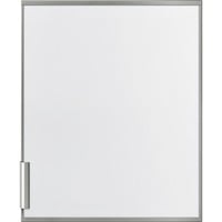 Bosch KFZ10AX0 parte e accessorio per frigoriferi/congelatori Porta anteriore Grigio, Bianco, Pannello porta bianco/Argento, Porta anteriore, Bosch, Frigorifero, Grigio, Bianco, Alluminio, 589 mm