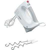 Bosch MFQ3530 sbattitore Sbattitore manuale 450 W Bianco, Mixer manuale bianco/grigio, Sbattitore manuale, Bianco, Sbattitura, Impasto, Miscelatura, Mescolare, 1,4 m, Leva, CE, VDE