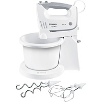 Bosch MFQ36460 sbattitore Sbattitore con base 450 W Bianco, Mixer manuale bianco/grigio, Sbattitore con base, Bianco, Miscelazione, Miscelatura, 1,3 m, Plastica, Plastica