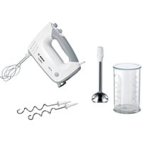 Bosch MFQ36470 sbattitore Sbattitore manuale 450 W Bianco, Mixer manuale bianco/grigio, Sbattitore manuale, Bianco, 1,3 m, CE, VDE, Plastica, 450 W