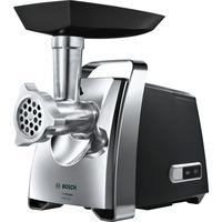 Bosch MFW67440 tritacarne 2000 W Nero, Acciaio inox argento/Nero, 2000 W, Nero, Acciaio inox, 3,5 kg/min., 1 m, 1 m, 2000 W