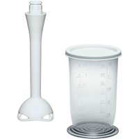 Bosch MFZ3500 accessorio per miscelare e lavorare prodotti alimentari, Frullatore a immersione bianco, Trasparente, Bianco, Plastica