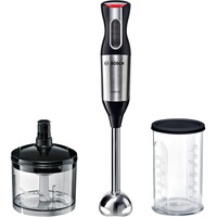 Bosch MS6CM6120 frullatore 0,6 L Frullatore ad immersione 1000 W Argento, Bianco, Frullatore a immersione accaio/Nero, Frullatore ad immersione, 0,6 L, 1000 W, Argento, Bianco