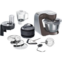 Bosch MUM58A20 robot da cucina 1000 W 3,9 L Antracite, Argento accaio/marrone, 3,9 L, Antracite, Argento, 3 dischi, Acciaio inossidabile, Plastica, Acciaio inossidabile, 1000 W