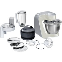 Bosch MUM58L20 robot da cucina 1000 W 3,9 L Grigio, Acciaio inox, Bianco argento/grigio, 3,9 L, Grigio, Acciaio inox, Bianco, Manopola, 1,25 L, 2,7 kg, 1,9 kg
