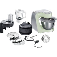 Bosch MUM58MG60 robot da cucina 1000 W 3,9 L Verde Menta/Argento, 3,9 L, Verde, Pulsanti, 0,8 L, CE, EAC-Eurasian, Ukraine, VDE, Acciaio inossidabile