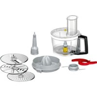 Bosch MUZ9VLP1 accessorio per miscelare e lavorare prodotti alimentari Nero, Grigio, Metallico, Trasparente, Acciaio inossidabile, OptiMUM, 1,6 kg, 1,8 kg