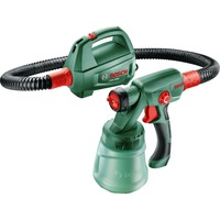 Bosch PFS 1000 0,8 L, Pistola a spruzzo verde/Nero, Olio, Pittura, 0,8 L, 0,1 l/min, Verde, 2 kg, Aria compressa