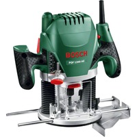 Bosch POF 1200 AE Nero, Verde, Argento 28000 Giri/min 1200 W, Router verde, Nero, Verde, Argento, 28000 Giri/min, 11000 Giri/min, AC, 1200 W, 3,4 kg