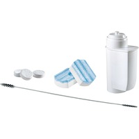 Bosch TCZ8004A parti e accessori per macchina per caffè Kit di manutenzione, Pastiglie per la pulizia Kit di manutenzione, Blu, Bianco, 1 pz