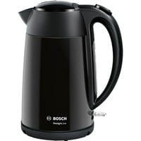 Bosch TWK3P423 bollitore elettrico 1,7 L 2400 W Nero Nero, 1,7 L, 2400 W, Nero, Acciaio inossidabile, Indicatore del livello dell'acqua, Senza filo