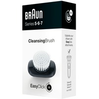 Braun EasyClick Accessorio Spazzola Per La Pulizia Per Rasoio Elettrico Series 5, 6 E 7 (Nuova Generazione) 6 E 7 (Nuova Generazione), Spazzola da pulizia, Nero, Braun, Series 5, 6, 7