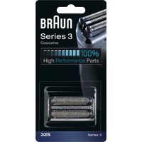 Series 3 32S Testina Di Ricambio Per Rasoio Elettrico Barba - Argento - Compatibile Con I Rasoi ProSkin