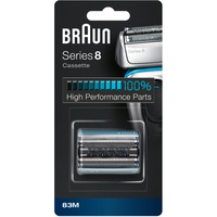 Braun Series 8 83M Testina Di Ricambio Per Rasoio Elettrico Uomo - Argento - Compatibile Con Rasoio Elettrico, Testina di rasatura argento, Testina per rasatura, 1 testina/e, Argento, 18 mese(i), Braun, Series 8
