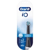 Braun iO Ultimate Clean Ultimative 2 pz Nero Nero, 2 pz, Nero, Germania, Oral-B, iO, Blister