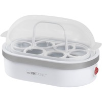 Clatronic HA-EGGBOIL-13 Pentolino per uova, Cuociuova bianco/Argento, 230 V, 50 Hz