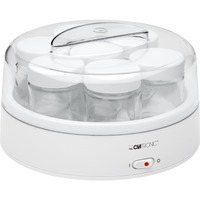Clatronic JM 3344 1,1 L 14 W, Joghurtmaker bianco, 14 W, 1,1 L