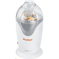 Clatronic PM 3635 macchina per popcorn 1200 W Bianco bianco/grigio, 1200 W, 220 - 240 V, 50 - 60 Hz, 1 kg