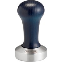 DeLonghi DLSC058 parti e accessori per macchina per caffè Coffee tamper, Stampa blu scuro/in acciaio inox, Coffee tamper, Nero, Argento, 1 pezzo(i)