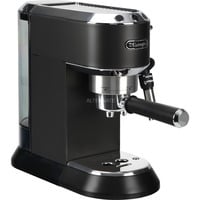 DeLonghi Dedica Style Dedica EC685.BK Macchina da Caffè Manuale Espresso e Cappuccino, Compatibile con Polvere o Cialde E.S.E., Spegnimento Automatico, Serbatoio Estraibile 1.1L, 1450W, 15bar, Nero, Macchina per espresso Nero/argento lucido, Compatibile con Polvere o Cialde E.S.E., Spegnimento Automatico, Serbatoio Estraibile 1.1L, 1450W, 15bar, Nero, Macchina per espresso, 1,1 L, Cialde caffè, Caffè macinato, 1300 W, Nero, Argento