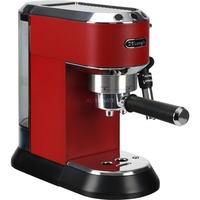 DeLonghi Dedica Style EC 685.R Manuale Macchina per espresso 1,1 L rosso, Macchina per espresso, 1,1 L, 1300 W, Nero, Rosso, Acciaio inossidabile