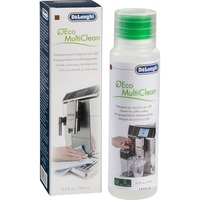DeLonghi Eco MultiClean DLSC550 Macchina da caffè 250 ml, Agenti di sgrassatura Macchina da caffè, Liquido, 250 ml, Metallo, Bottiglia, 1 pz