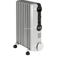 DeLonghi TRRS 0920 stufetta elettrica Interno Bianco 2000 W Radiatore grigio, Radiatore, Interno, Bianco, Manopola, 2000 W, 900 W