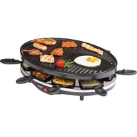 DO9038G barbecue per l''aperto e bistecchiera 1200 W Grill Elettrico Caminetto Nero