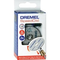 Dremel SC406 Metallo Disco da taglio, Lama Disco da taglio, Metallo, 35000 Giri/min, 3,8 cm, 2 pezzo(i)
