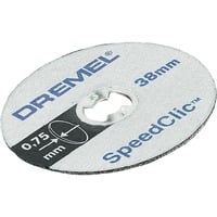 Dremel SC409 Metallo Disco da taglio, Lama Disco da taglio, Metallo, 35000 Giri/min, 3,8 cm, 0,75 mm, 5 pezzo(i)