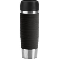 Waves Grande 500 ml Nero, Acciaio inossidabile Acciaio inossidabile, Coppa Waves Grande 500 ml Nero, Acciaio inossidabile Acciaio inossidabile, Coppa