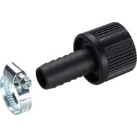 GARDENA 1723-20 raccordo e adattatore per tubo Connettore per tubo Nero 1 pz, Raccordo portagomma Nero, Connettore per tubo, 3/4", Nero
