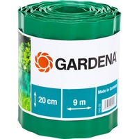 GARDENA 540-20 bordatura da giardino Striscia per bordatura per giardino Plastica Verde, Limite verde, Striscia per bordatura per giardino, Plastica, Verde, 200 mm, 9000 mm, 1 pz
