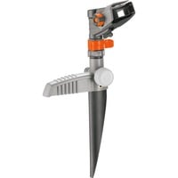 GARDENA 8141-20 irrigatore Sistema di spruzzo d'acqua a pulsazione Grigio, Arancione, Argento, Spruzzatore arancione , Sistema di spruzzo d'acqua a pulsazione, 490 m², Grigio, Arancione, Argento