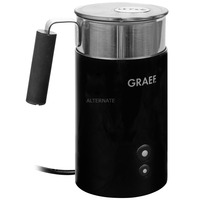 Graef MS 702 Schiumatore portatile Nero, Acciaio inossidabile, Montalatte Nero/in acciaio inox, AC, 450 W