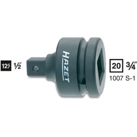 Hazet 1007S-1 punta giradadi 1 pezzo(i), Adattatore chiave combinata Nero, 1 pezzo(i), 5,6 cm, 330 g