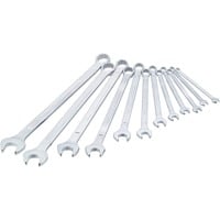 Hazet 600LG/12 chiave inglese combinata 10,11,12,13,14,17,19,22,24,27,30,32 mm, Cromo, Cromo, Germania, 12 pezzo(i)