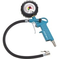 Hazet 9041-1 manometro per pneumatico 0 - 12 bar Manometro digitale, Misuratore di pressione gomme blu/Nero, Manometro digitale, 0 - 12 bar, Barra, Nero, Blu, 0,1 bar, 6,3 bar