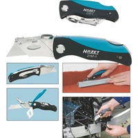 Hazet Coltello pieghevole 2157-1 Nero/Blu