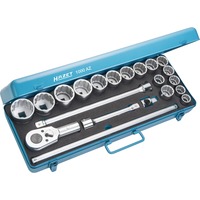 Hazet Set di chiavi a bussola 1000AZ, 3/4", 21 pezzi, Set di strumenti blu