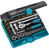 Hazet Set di chiavi a bussola 854-1, 1/4", 30 pezzi, Set di strumenti 