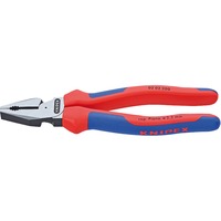 KNIPEX 02 02 200 Pinze da elettricista pinza blu, Pinze da elettricista, Acciaio, Plastica, Blu/Rosso, 20 cm, 342 g