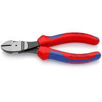 KNIPEX 74 02 160 pinza Pinze da taglio diagonale, Pinze di taglio Pinze da taglio diagonale, Acciaio al cromo vanadio, Plastica, Blu/Rosso, 16 cm, 209 g