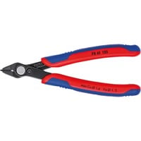 KNIPEX 78 61 125 Side-cutting pliers pinza rosso/Blu, Side-cutting pliers, Acciaio, Plastica, Blu/Rosso, 12,5 cm, 56 g