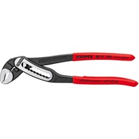 KNIPEX 88 01 180 Pinze a becco di pappagallo pinza, Tubi, pinza regolabile Nero/Rosso, Pinze a becco di pappagallo, 4,2 cm, 3,6 cm, Acciaio al cromo vanadio, Rosso, 18 cm